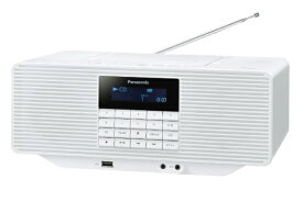 パナソニック｜Panasonic CDラジオ ホワイト RX-D70BTSB-W [ワイドFM対応 /Bluetooth対応]【ビックカメラグループオリジナル】