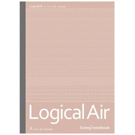 ナカバヤシ｜Nakabayashi ロジカル・エアー ノート B578A [セミB5・B5 /7mm(A罫) /ロジカル罫]