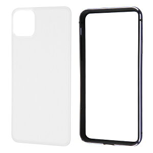 ���C�A�E�g�brayout iPhone 11 Pro Max 6.5�C���` �A���~�o���p�[+�w�ʃp�l���i�N���A�j/�l�C�r�[ RT-P22AB/DNM