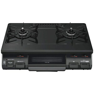 �����i�C�bRinnai �K�X�e�[�u���R���� �ЖʏĂ����Ȃ��O����[2�� /������] �u���b�N RTE597BKL [��60cm /�s�s�K�X12�E13A /������][RTE597BKL]