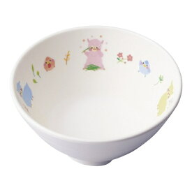 台和｜Daiwa メラミン お子様食器｢アルパカーナ｣ 茶碗ミニ 白 YH-570-ALW ＜RAR1101＞[RAR1101]