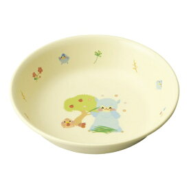 台和｜Daiwa メラミン お子様食器｢アルパカーナ｣ 主菜深皿 イエロー MC-50-ALY ＜RAR1701＞[RAR1701]