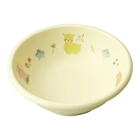 台和｜Daiwa メラミン お子様食器｢アルパカーナ｣ 丸小鉢 イエロー KD-201-ALY ＜RAR2301＞[RAR2301]