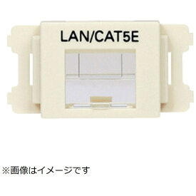 パンドウイット｜PANDUIT パンドウイット　JISプレート用シャッター付きアダプタ　オフホワイト　LAN・CAT5E　（10個入） CMASSP5IW-X