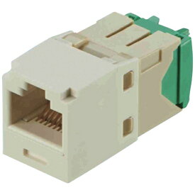 パンドウイット｜PANDUIT パンドウイット　カテゴリ6　RJ45モジュラージャック　UTP　28・30AWG　TGタイプ　オフホワイト　CJT688TGIW CJT688TGIW