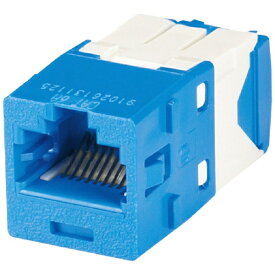 パンドウイット｜PANDUIT パンドウイット　カテゴリ6A　モジュラージャック　青 CJ6X88TGBU