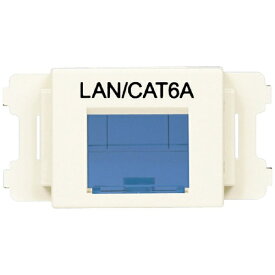 パンドウイット｜PANDUIT パンドウイット　JISプレート用シャッター付きアダプタ　オフホワイト　LAN・CAT6A　（10個入） CMASSP6AIW-X