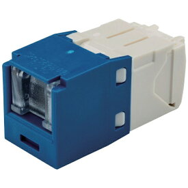 パンドウイット｜PANDUIT パンドウイット　カテゴリ6　シャッター付モジュラージャック　青 CJH688TGBU
