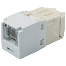 パンドウイット｜PANDUIT パンドウイット　カテゴリ6　シャッター付モジュラージャック　白 CJH688TGWH