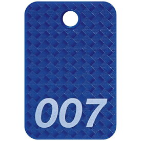 オープン工業｜OPEN INDUSTRIES OP　番号札　四角　大　番号入り1〜25　青　（25枚入） BF-80-BU