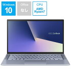 ASUS　エイスース ZenBook 14 ノートパソコン ユートピアブルー UM431DA-AM045T [14.0型 /AMD Ryzen 7 /SSD：512GB /メモリ：8GB /2019年9月モデル][14インチ 新品 windows10]