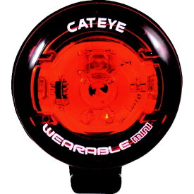 キャットアイ｜CATEYE キャットアイ　セーフティライト　ウェアラブルミニSV　赤　33×39 5442572