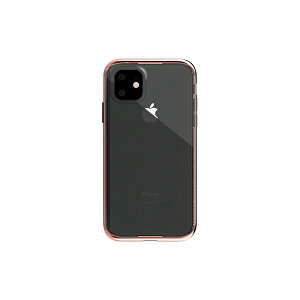UI�b���[�A�C iPhone 11 6.1�C���` MOTOMO INO LINE INFINITY CLEAR ROSE GOLD INOIC61RG