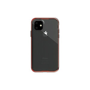 UI�b���[�A�C iPhone 11 6.1�C���` MOTOMO INO LINE INFINITY CLEAR RED INOIC61RD