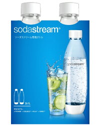 ソーダストリーム｜SodaStream ヒューズボトル1L2本セットホワイト / SSB0031[SSB0031]