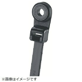 パンドウイット｜PANDUIT パンドウイット　ネジ止めタイプナイロン結束バンド　耐候性黒　（100本入） PLC2S-S10-C0