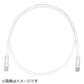 パンドウイット｜PANDUIT パンドウイット　カテゴリ6UTPパッチコード　1m　オフホワイト UTPSP1MY