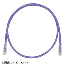 パンドウイット｜PANDUIT パンドウイット　カテゴリ6UTPパッチコード　2m　紫 UTPSP2MVLY