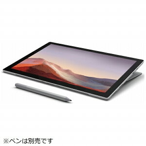 マイクロソフト Microsoft SurfacePro7 [12.3型 /SSD 256GB /メモリ 8GB /Intel Core i5 /プラチナ/2019年] PUV-00014 Windowsタブレット サーフェスプロ7[タブレット 本体 12インチ][PUV00014]