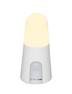 IRIS OHYAMA｜アイリスオーヤマ 乾電池式LEDセンサーライト スタンドタイプ ホワイト BSL40SL-WV2 [電球…