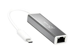 j5 create｜ジェイファイブクリエイト LAN変換アダプタ [USB-C オス→メス LAN] 1Gbps対応(Chrome/Mac/Windows11対応) JCE133G