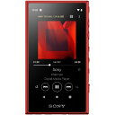 ソニー　SONY ウォークマン WALKMAN 2019年モデル NW-A105RM［イヤホンは付属していません］ Aシリーズ レッド [16GB /ハイレゾ対...