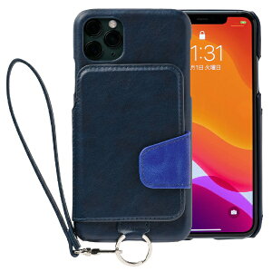 g[btoomo RAKUNI Soft Leather Case for iPhone 11 Pro Max rak-19ipl-pnvy lCr[u[