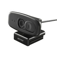 BUFFALO｜バッファロー ウェブカメラ マイク内蔵 ブラック BSW508MBK [有線][BSW508MBK]