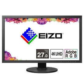 EIZO｜エイゾー USB-C接続 PCモニター ColorEdge ブラック CS2740-BK [27型 /4K(3840×2160） /ワイド][CS2740BK]