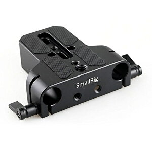 SmallRig�b�X���[�����O SmallRig Baseplate with Dual 15mm Rod Clamp SR1674