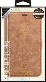 ナチュラルデザイン｜NATURAL design iPhone 11 6.1インチ 専用手帳型ケース Style Natural Camel iP19_61-VS04 キャメル