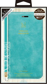 ナチュラルデザイン｜NATURAL design iPhone 11 6.1インチ 専用手帳型ケース Style Natural Turquoise iP19_61-VS08 ターコイズ