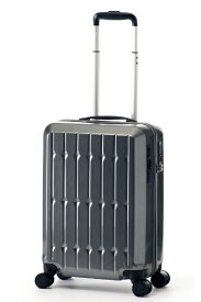 RUNWAY スーツケース ハードキャリー 36L RUNWAY ガンメタブラッシュ BC2001S18 [TSAロック搭載]