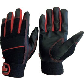 A-MAG｜エーマグ ユニワールド　WORKS　HOMME　合成皮革手袋　MPファイバー　レッド　LL 2610-R-LL