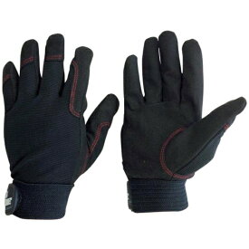 A-MAG｜エーマグ ユニワールド　WORKS　HOMME　人工皮革手袋　背抜き　ブラック　LL 3750-BK-LL