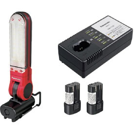 Panasonic｜パナソニック Panasonic　工事用　充電LEDマルチ投光器　セット品 EZ3720LA2S-R