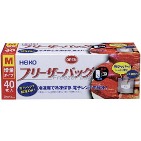 シモジマ｜SHIMOJIMA HEIKO　フリーザーバッグ　増量タイプ　M 004750005
