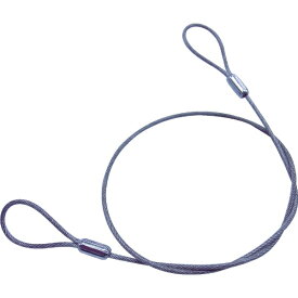 ニッサチェイン｜NISSA CHAIN ニッサチェイン　ステンレスカットワイヤー　アルミカシメ　黒PVCコーティング　0．81（1．2）X900mm　（1本＝1PK） Y-92