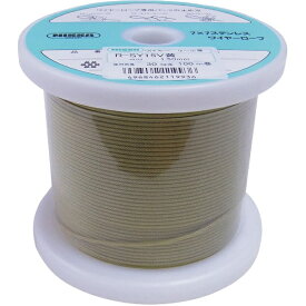 ニッサチェイン｜NISSA CHAIN ニッサチェイン　黄色　コーティングワイヤーロープ　0．85mm×100m TSY8V-YL