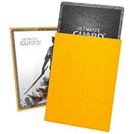 アルティメットガード｜Ultimate Guard KATANAスリーブ スタンダードサイズ 黄（100枚入り）
