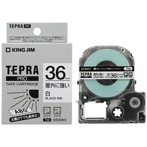 �L���O�W���bKING JIM PRO�e�[�v�J�[�g���b�W�@���O�ɋ������x�� TEPRA(�e�v��) PRO�V���[�Y �� SS36KV [������ /36mm��][SS36KV]