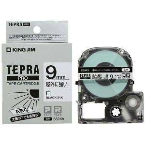 �L���O�W���bKING JIM PRO�e�[�v�J�[�g���b�W�@���O�ɋ������x�� TEPRA(�e�v��) PRO�V���[�Y �� SS9KV [������ /9mm��][SS9KV]