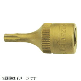HAZET社｜ハゼット HAZET　TORXビットソケット（差込角6．35mm・チタンコーティング） 8502-T8