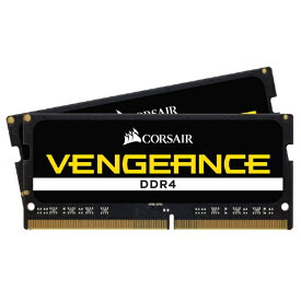 CORSAIR｜コルセア 増設メモリ Vengeance Series CMSX16GX4M2A2400C16 [SO-DIMM DDR4 /8GB /2枚][CMSX16GX4M2A2400C16]