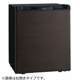 【無料延長保証「自然故障プラン」】 東芝｜TOSHIBA ホテル用冷蔵庫 ブラウン GR-HB40PAL-TS [幅42.5cm /38L /1ドア /左開きタイプ /2019年]