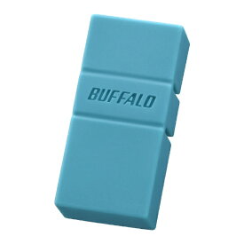 BUFFALO｜バッファロー USBメモリ (Chrome/Android/iPadOS/Mac/Windows11対応) ターコイズブルー RUF3-AC16G-BL [16GB /USB TypeA＋USB TypeC /USB3.2 /キャップ式][RUF3AC16GBL]