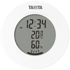 TANITA｜タニタ TT585WH 温湿度計　デジタル インフルエンザ対策 熱中症 カビ 観葉植物 ペット ホワイト [デジタル][TT585WH]