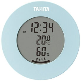 タニタ｜TANITA TT585BL 温湿度計　デジタル インフルエンザ対策 熱中症 カビ 観葉植物 ペット [デジタル][TT585BL]