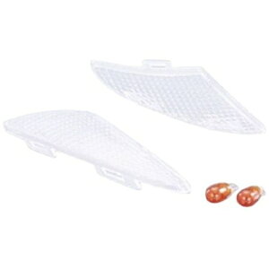 キタコ|kitaco 807-0065000 クリアーウインカーレンズSET スーパーJOG-ZR/フロント