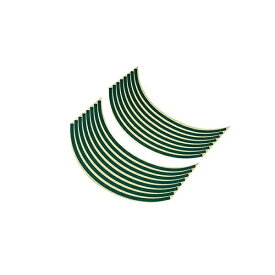 バイクパーツセンター｜BIKE PARTS CENTER 901815 12インチ用リムステッカー 緑